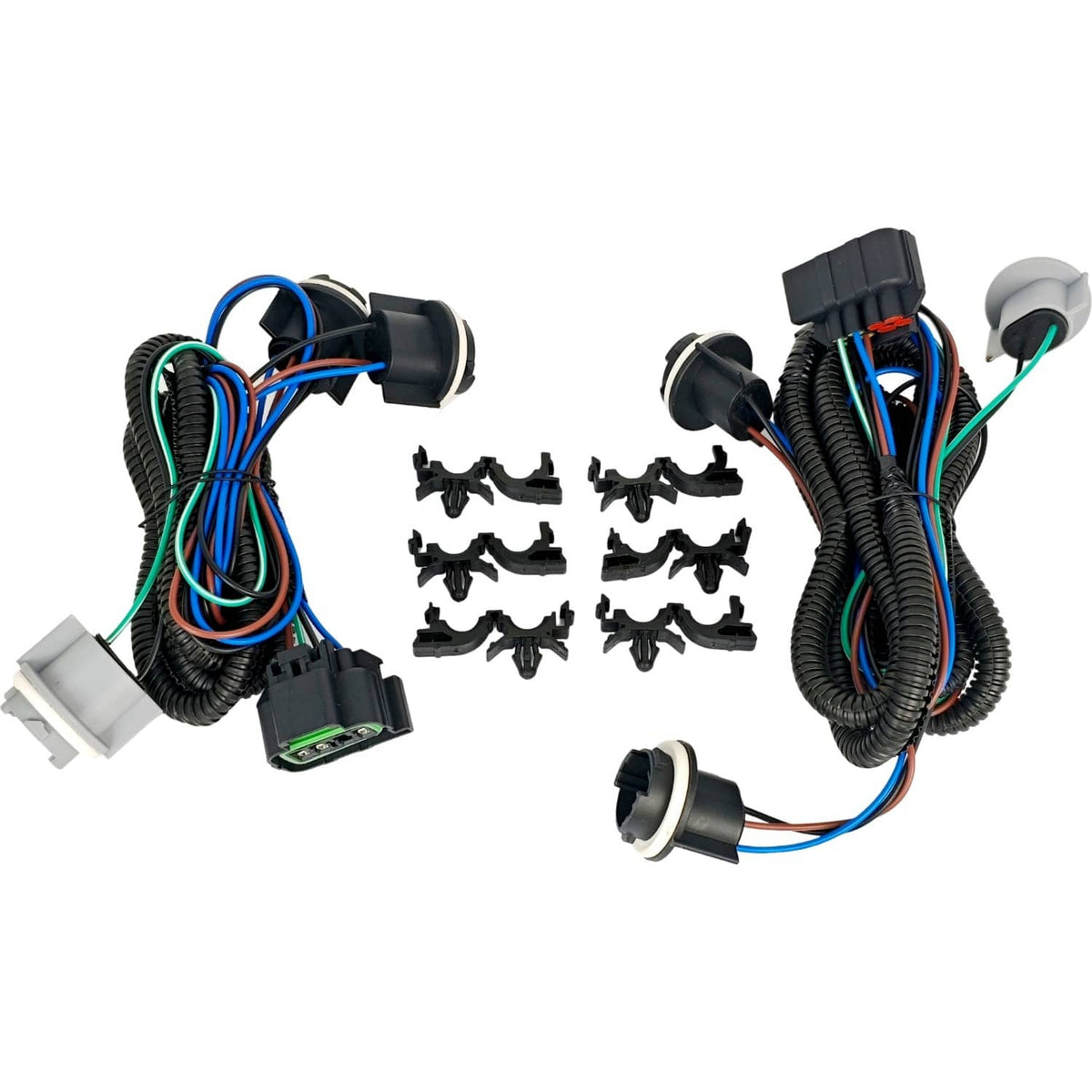 Solid Spare 2X 15824514 15824515 Tail Lamp Wiring Harness Fit for Chevrolet Silverado 1500