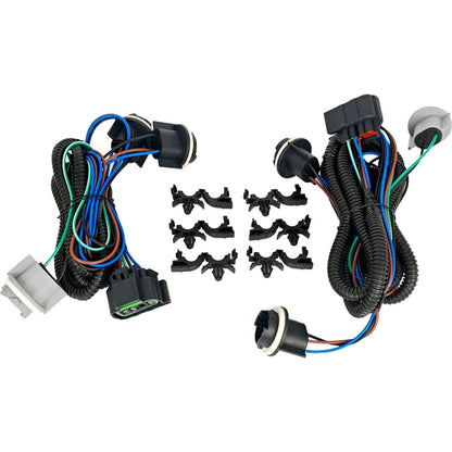 Solid Spare 2X 15824514 15824515 Tail Lamp Wiring Harness Fit for Chevrolet Silverado 1500