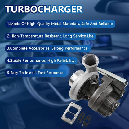 Solidspare Turbo Turbocharger HX35W for 1999-2002 Dodge Ram 2500 3500 Cummins 5.9L 3592766