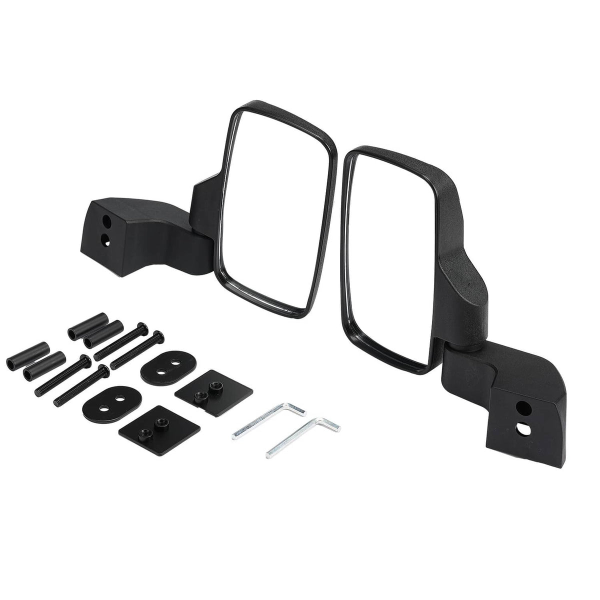 Solidspare UTV Rear View Side Mirrors Door Mounted For Polaris Ranger 1000 XP Crew 18-25