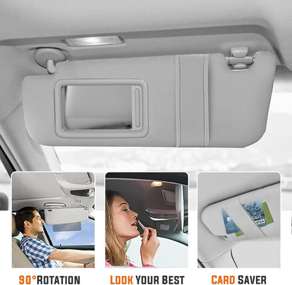 Solidspare Sun Visor W/ Sunroof Left Driver Side For 2009-2016 Toyota Venza 74320-0T022-B1