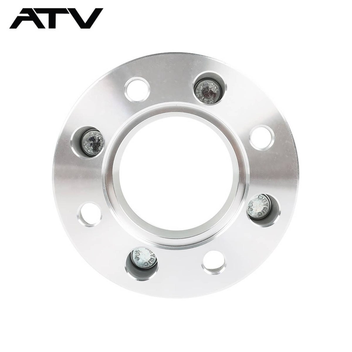 Solidspare 4× Wheel Spacers 4x110 2" 74mm M10x1.25 Silver For Honda Rincon 680 2006-2016