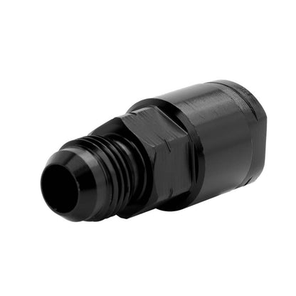 Solidspare Black 8 AN Fuel Adapter Fitting to 3/8 GM Quick Connect LS W/ Thread Female