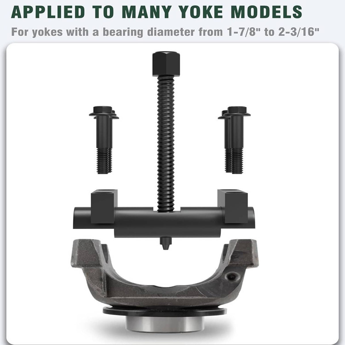 Solidspare 10803 Heavy Duty Yoke Puller Tool For Semi Trucks, Class 6-8 Trucks & Equipment