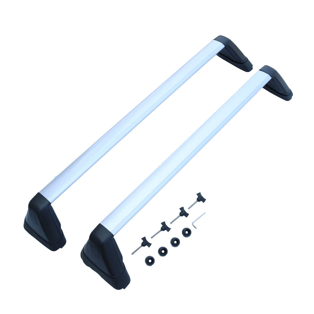 Solidspare Pair Roof Rack Cross Bars Kits For 2008-2011 Subaru Impreza 2008-2014 WRX STi