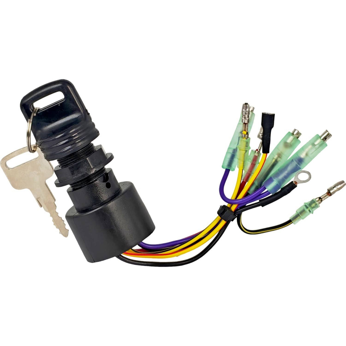 Solid Spare Boat Ignition Switch 87-17009A5 Fit Mercury 25, 30 2 CYL (International) 17009A2