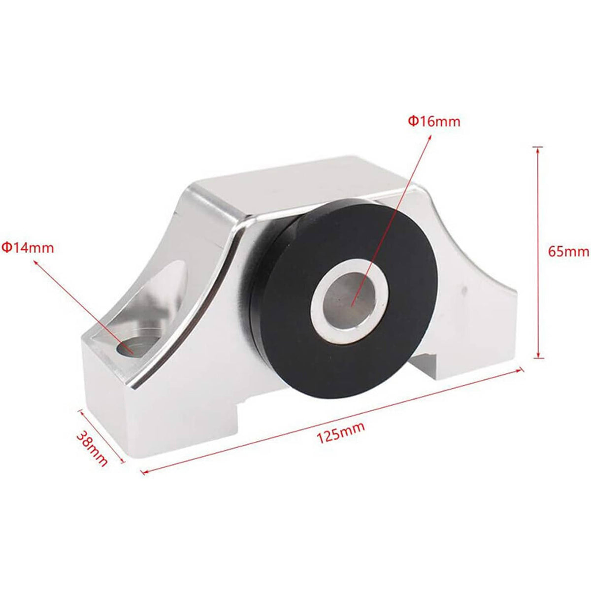 Solidspare 3 Bolt Swap Engine Motor Mount Kit &Torque Mount Kit For 96-00 Civic EK B-Series