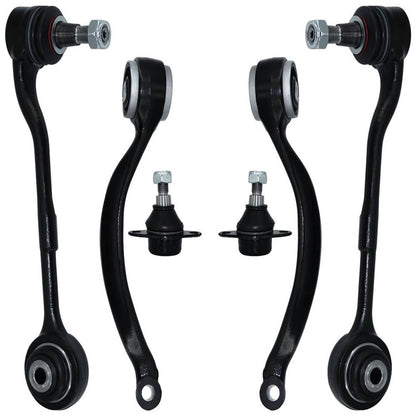 Solidspare 6x For 2011-18 BMW X3 X4 Front Lower Control Arm Ball Joint Suspension Kit Black