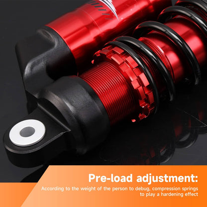Solidspare For 2001-2014 Honda Rubicon 500 (TRX500FA) Rear Left Right Shock Absorber Pair