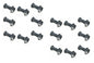 (16) Wheel Studs 3/8" and Nuts 3/8"-24 for Polaris 2000-2002 Trail Boss 325 ATV