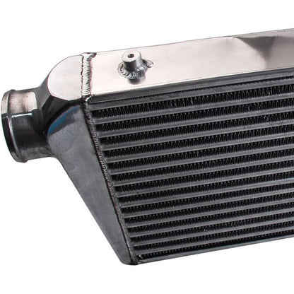 Solidspare Universal Full Aluminum Fmic Turbo Front Mount Intercooler 31"x13"x3" Tube & Fin