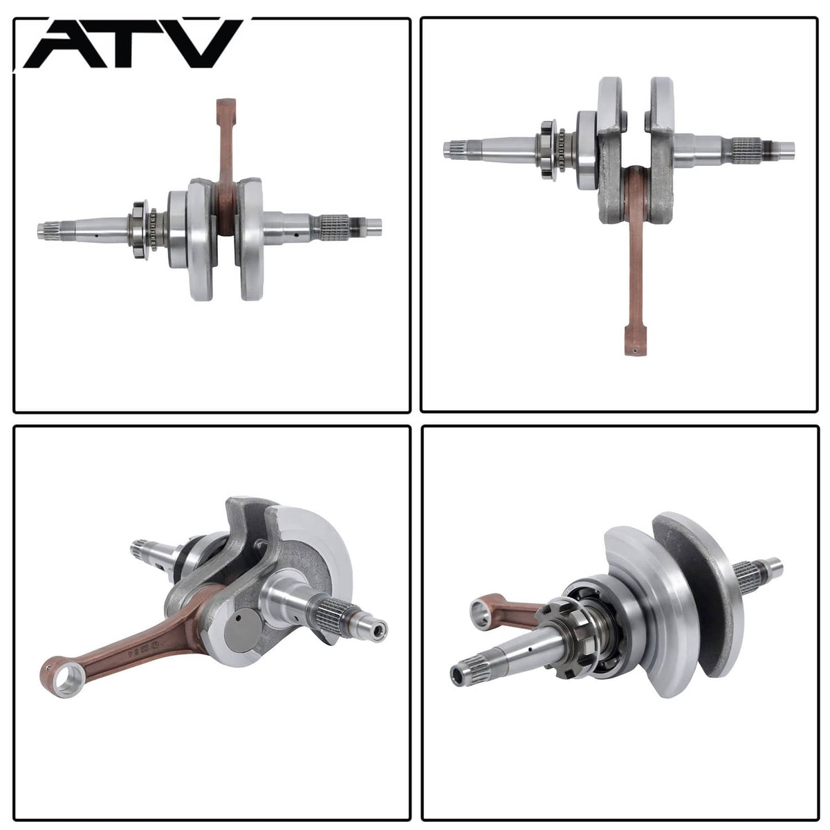 Solidspare US NEW Crankshaft Assy Crank Shaft 1:7 For HiSun 750 For HS HiSun 750 Cub Cadet