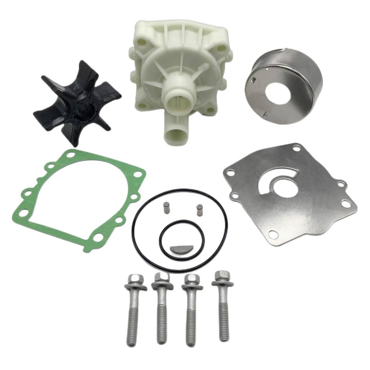 Solid Spare 61A-W0078 Water Pump Impeller Kit with housing for Yamaha Outboard 150-300 HP