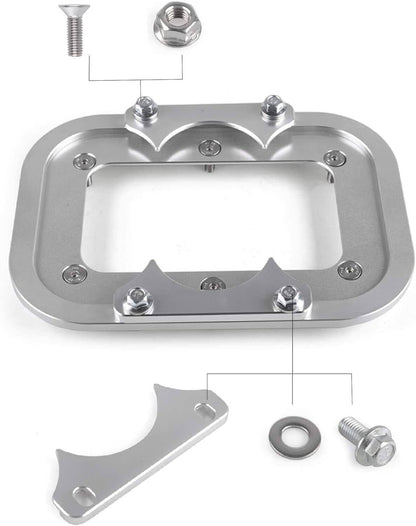 Solidspare Billet Aluminum Battery Relocation Tray Hold Down Mount For Optima Battery 34/78