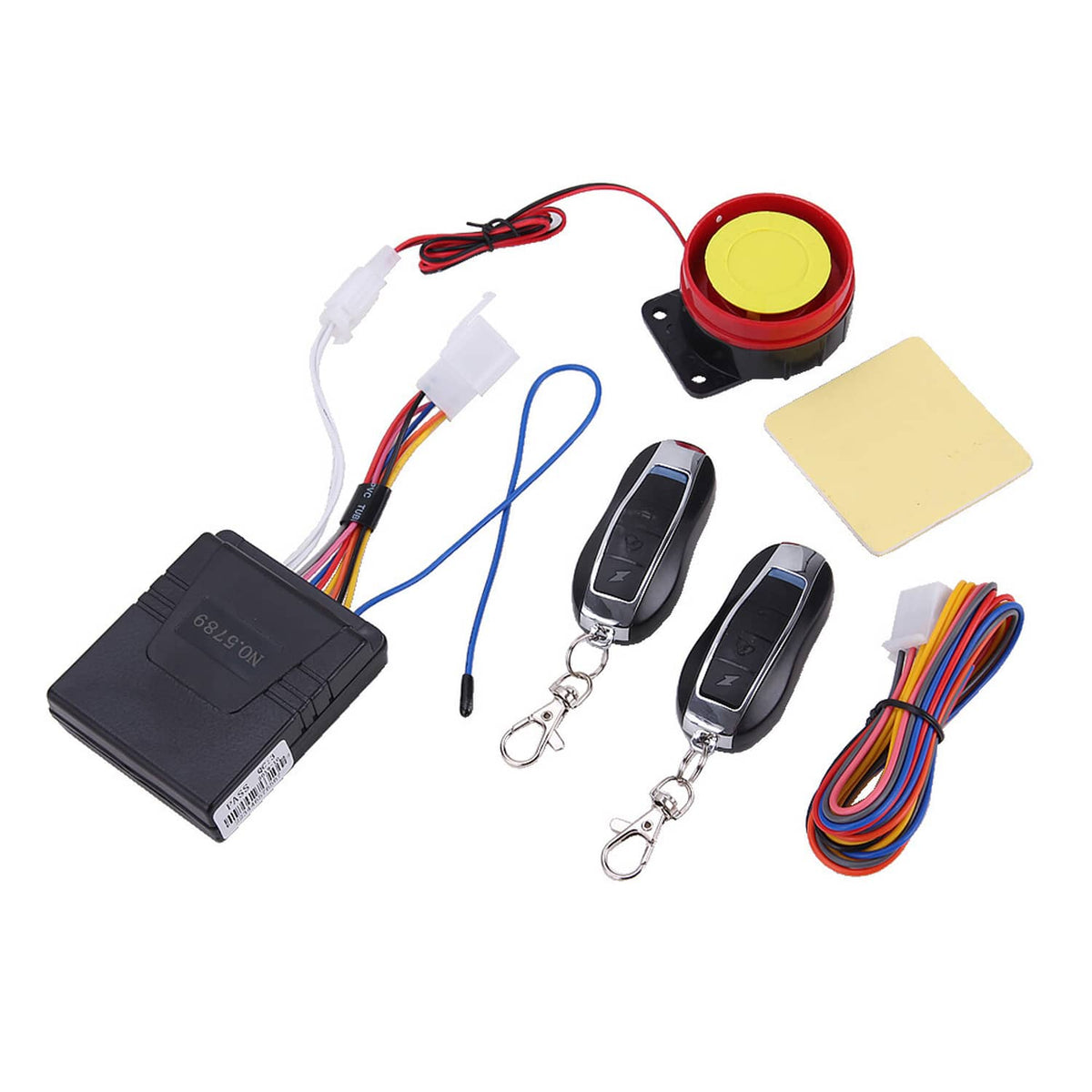 Solidspare US Racing Scooter Security Alarm System Anti-theft Remote Control Engine Start