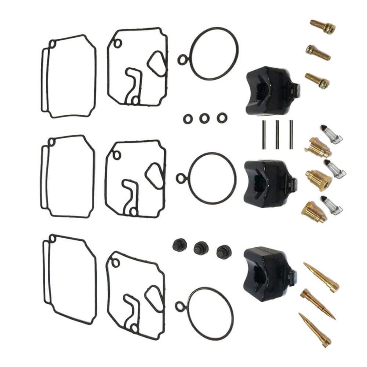 Solid Spare Yamaha Outboard New For Carb Carburetor Repair Kit 6H4-W0093-03-00 40hp, 50hp