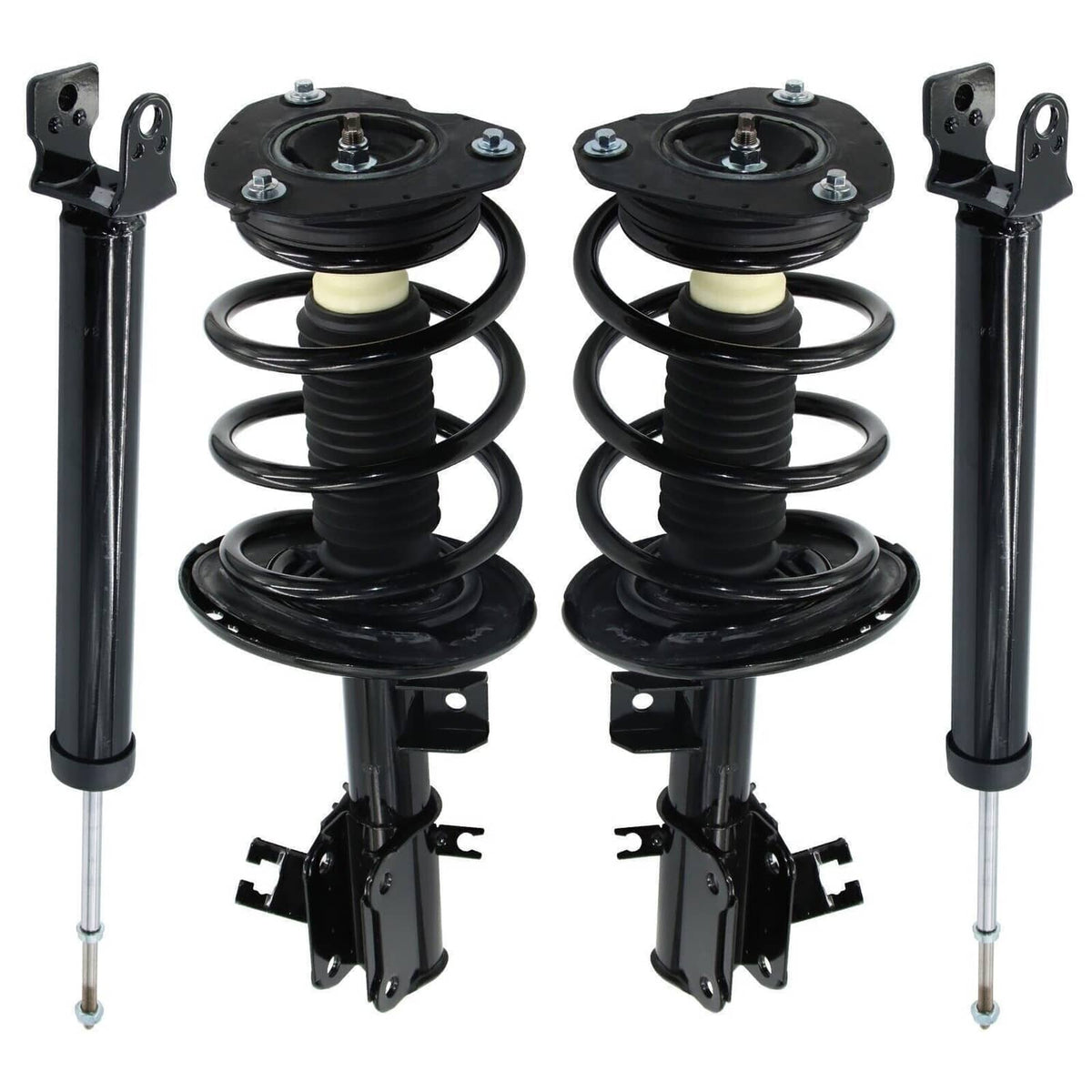 Solidspare Rear Shocks Absorbers For 2013 - 2018 Nissan Altima Front Struts w/Coil Spring