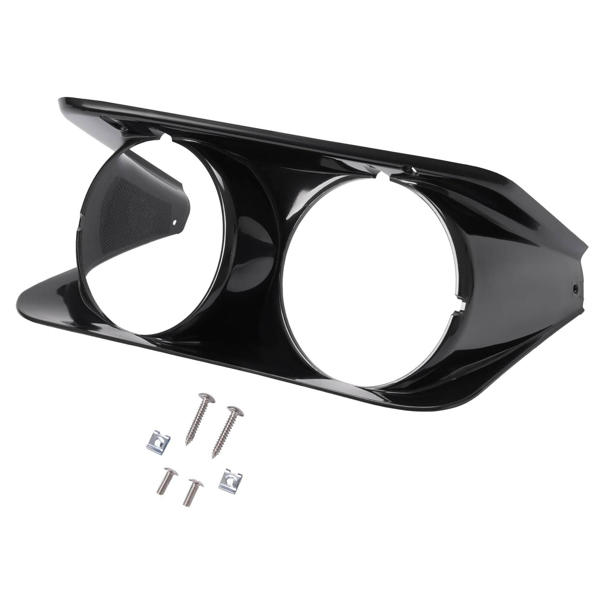 Solid Spare Black Headlight Bezel Trim Driver Side LH For Chevrolet C3 Corvette 1968-1982