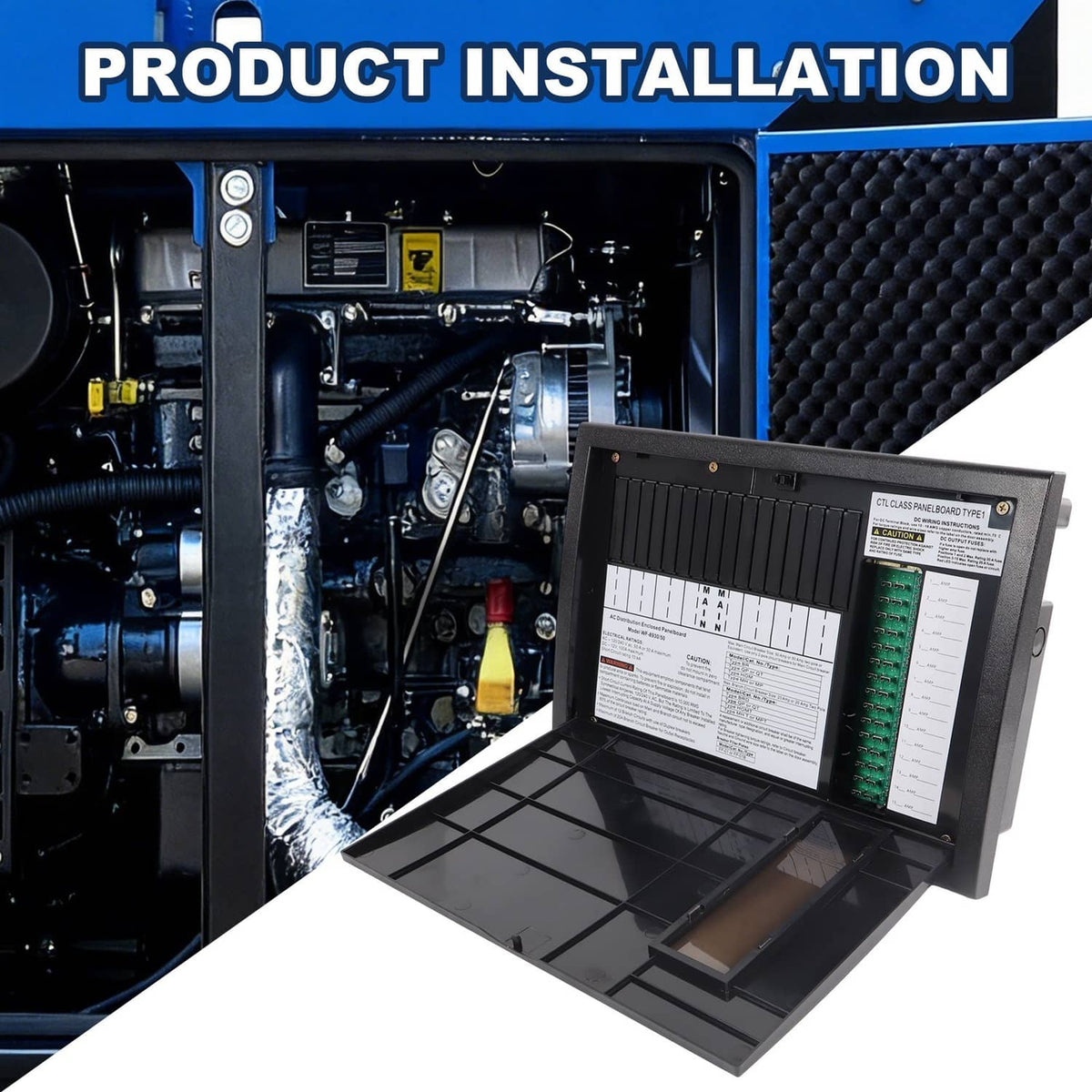 Solidspare WF-8930/50NPB 8930/ 50 Generator & Component 30/50 Amp AC Distribution Center