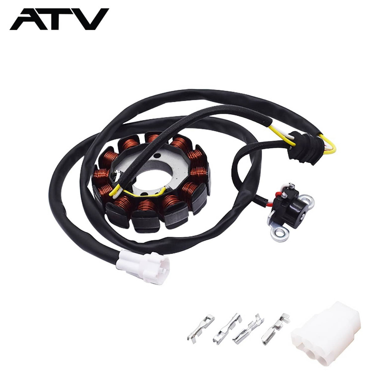 Solidspare NEW Stator & Regulator Rectifier for YAMAHA YFZ450 2004 2005 2006 2007 2008-2013