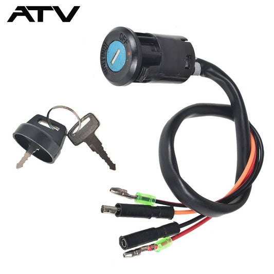 Solidspare New For Honda FourTrax 300 TRX300 300FW Ignition Key Switch 1988-2000
