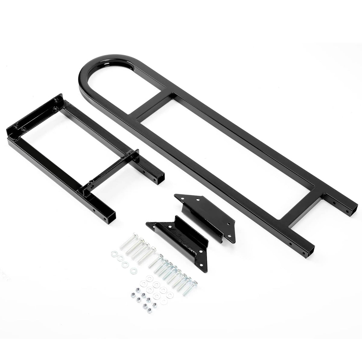 Solidspare Golf Cart Rear Seat Safety Grab Bar Back Footrest Trailer Hitch For EZGO Yamaha