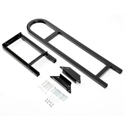 Solidspare Golf Cart Rear Seat Safety Grab Bar Back Footrest Trailer Hitch For EZGO Yamaha