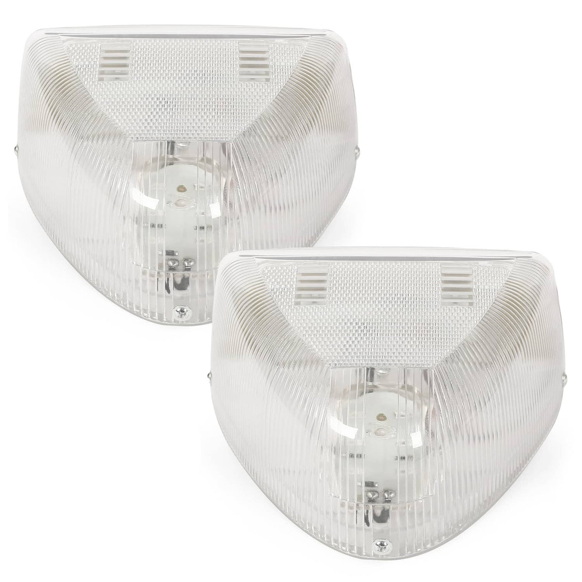 Solid Spare Pair 31 LED Turn Signal Light -Amber LED/Clear Lens RH LH For Peterbilt 379 359