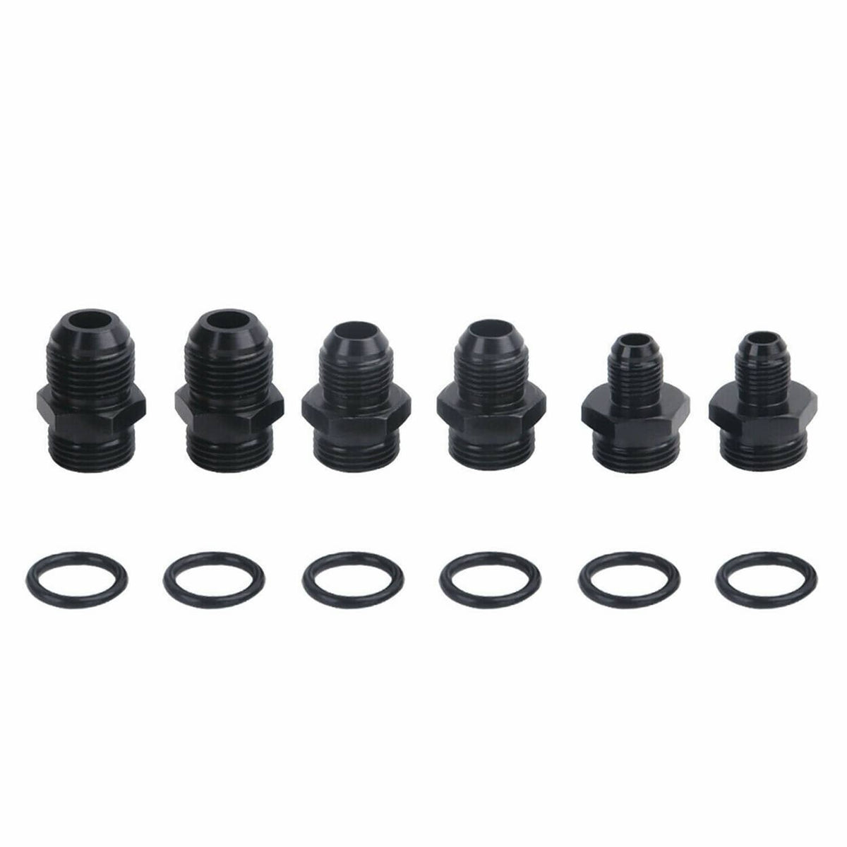 Solid Spare Universal Racing In-Line Fuel Filter AN6 AN8 AN10 Adapter 40 Micron Cleanable