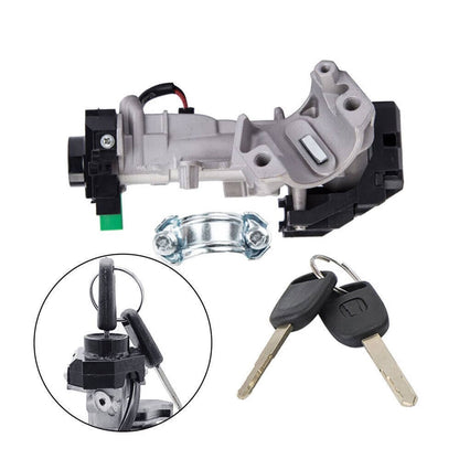 Solidspare New Ignition Switch Cylinder Lock Auto Trans For 03-07 Honda Accord With 2 Keys