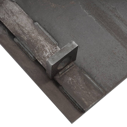 Solidspare Quick Attach Plate Mount Bracket Steel Fits Avant Loader Screw-On Heavy-Duty