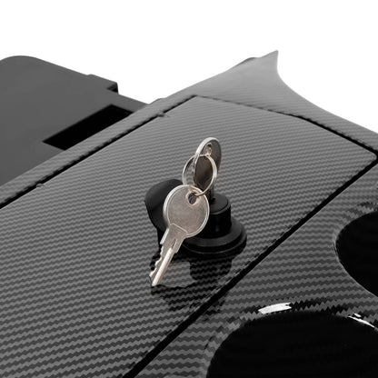 Solidspare Plastic Carbon Fiber Style Golf Carts Dash Compartment For Yamaha Drive