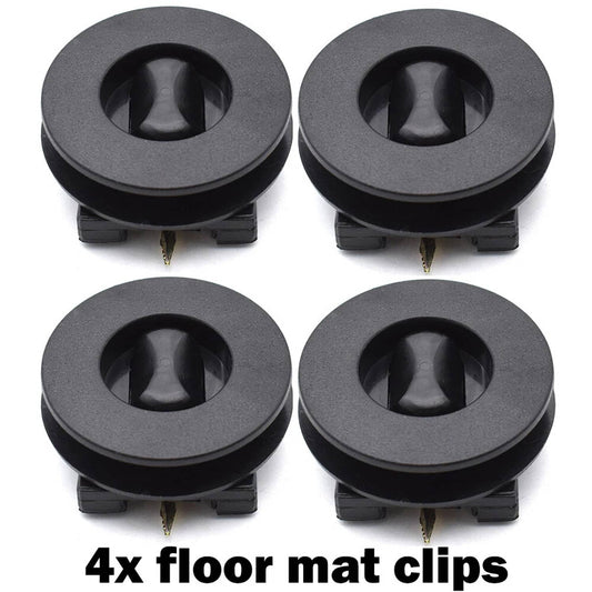 Solid Spare Universal Car Carpet Clip Clamps Fixing Grips Floor Mat Fastener Holders Sleeves