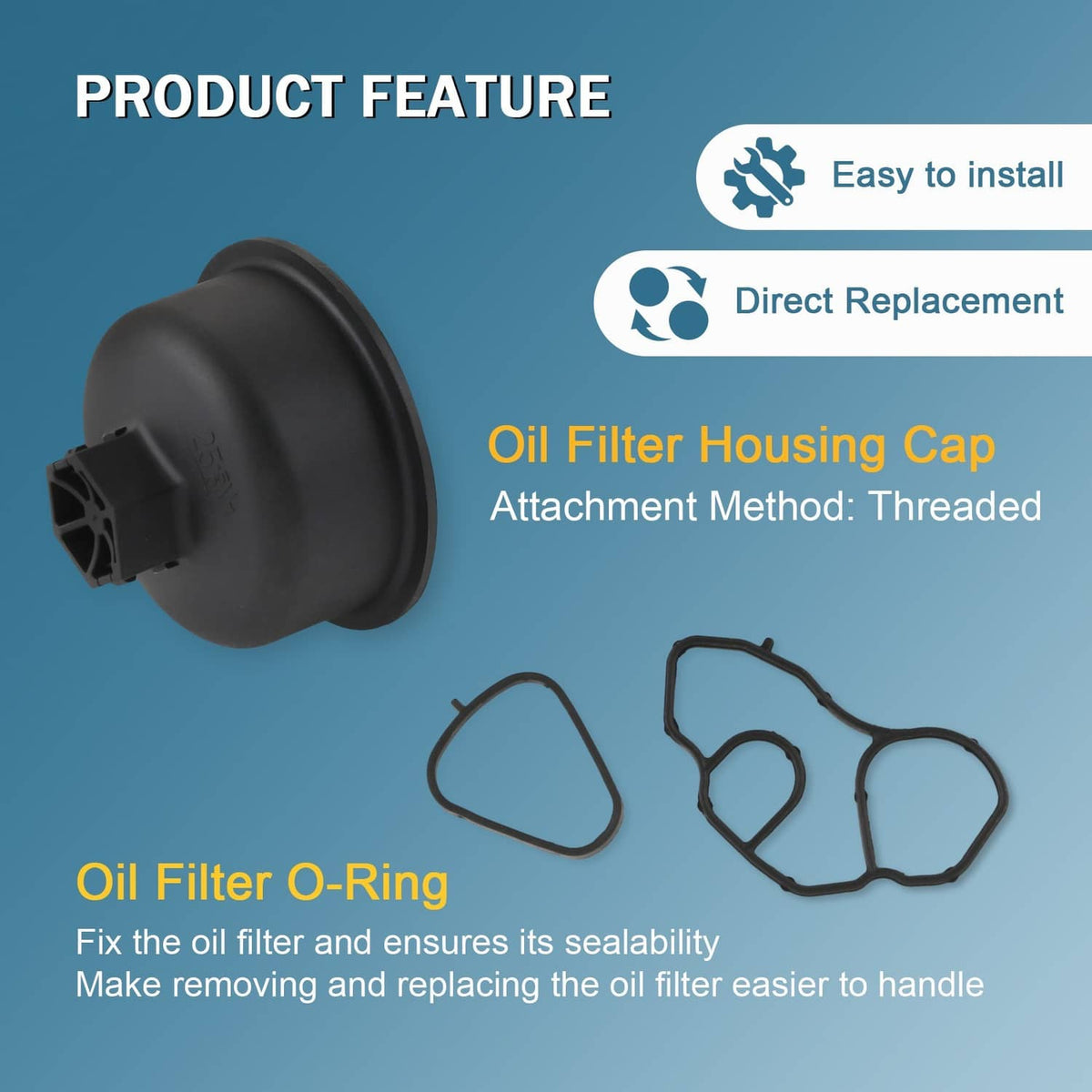 Solidspare Engine Oil Filter Housing & Gasket For MINI COOPER R55 R60 R58 R56 11428643745