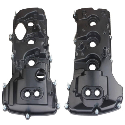 Solidspare Left & Right Valve Cover + Gasket For 15-17 Lincoln Navigator 3.5L Turbocharged