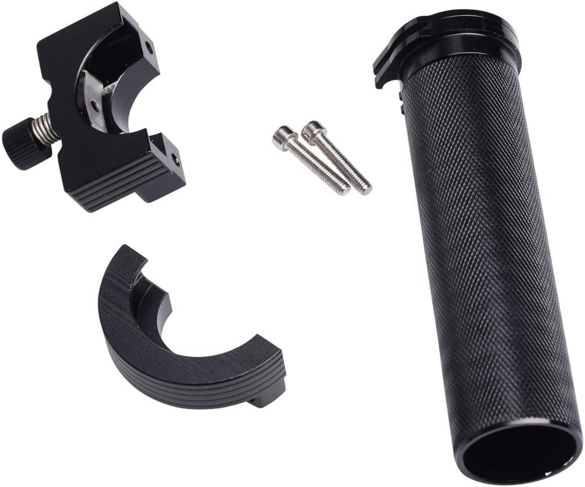 Solid Spare 7/8" 22mm Throttle Twist Grip Tube Accelerator For Kawasaki Honda Suzuki Ducati