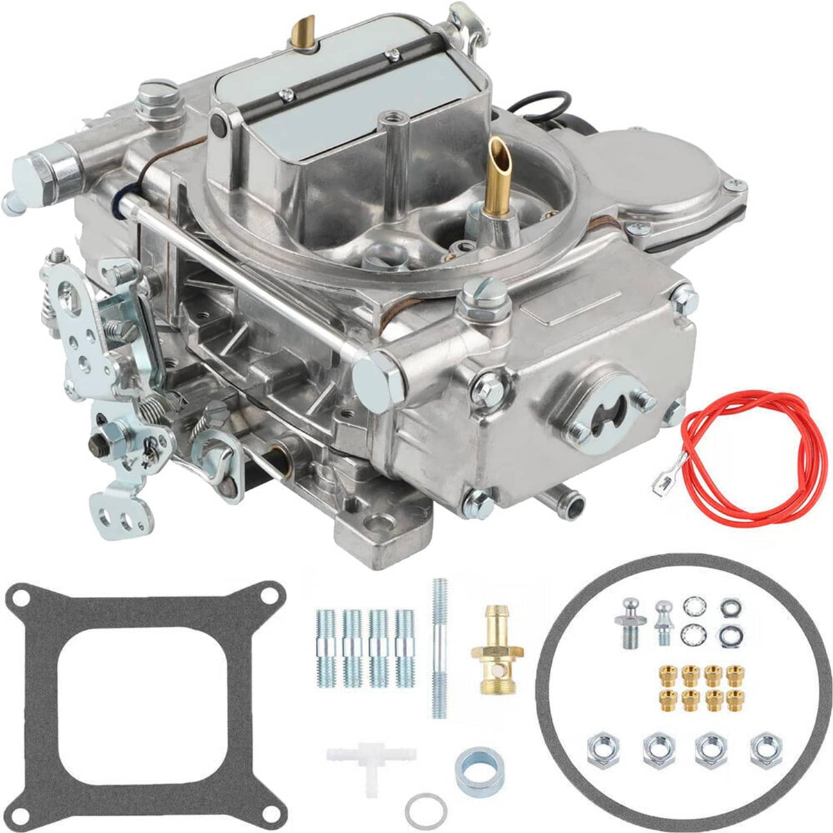 Solidspare 4 Barrel Carburetor Street Warrior 0-80457S for Holley 4160 Performance 600 CFM