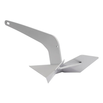 Solidspare Boat Triangular Anchor 35lbs Delta Style Wing Anchor Heavy Duty Steel Anchor
