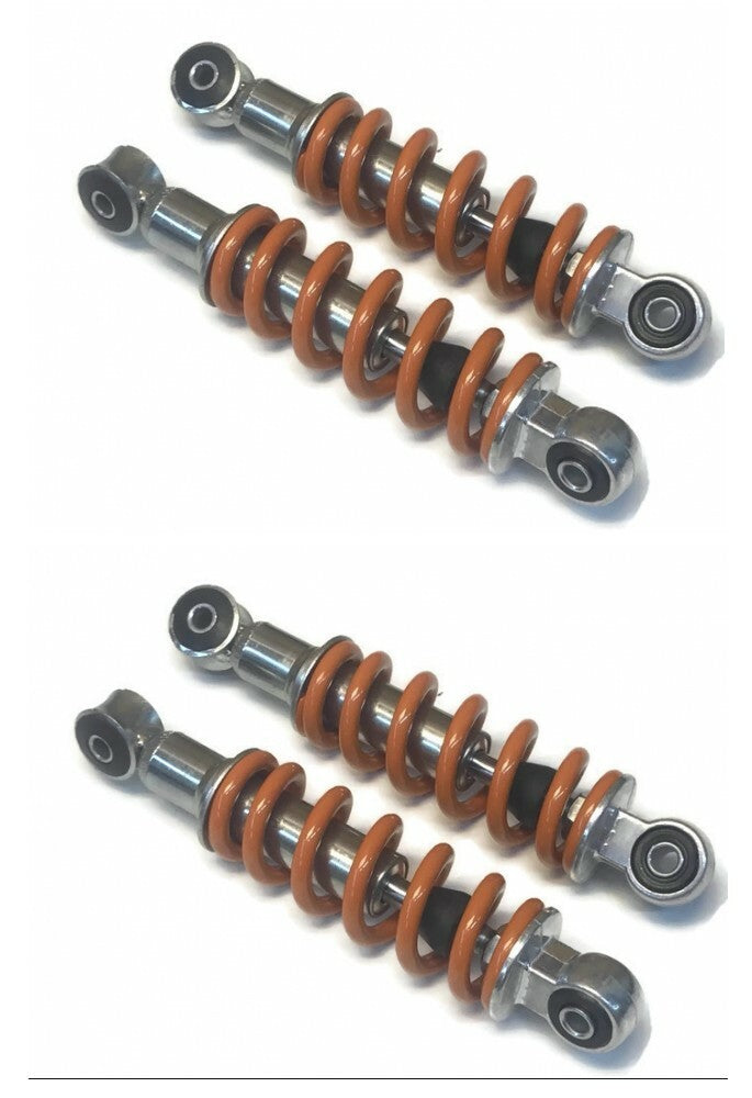 (4) 195mm Length 8mm ID Shock Absorber Spring for Go Kart Minibike Mini Bike