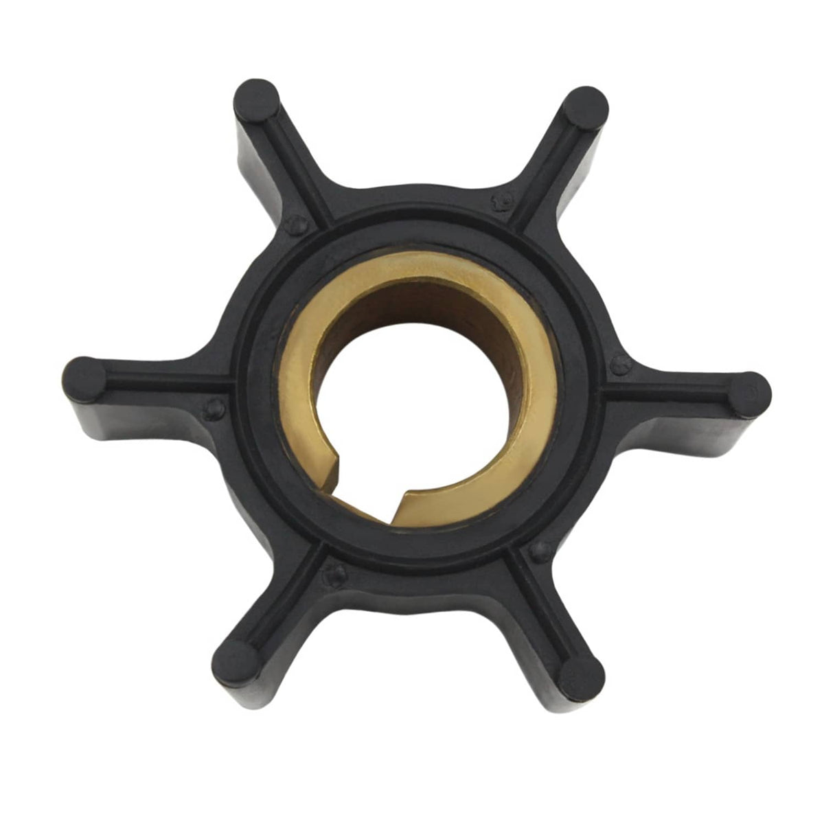 Solid Spare Outboard Water Pump Impeller for Evinrude Johnson 1.2 2 4 6 HP Engine 18-3090