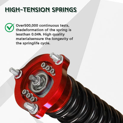 Solidspare Coilovers Suspension Kits Adjustable Height Struts Shocks For 06-11 Honda Civic