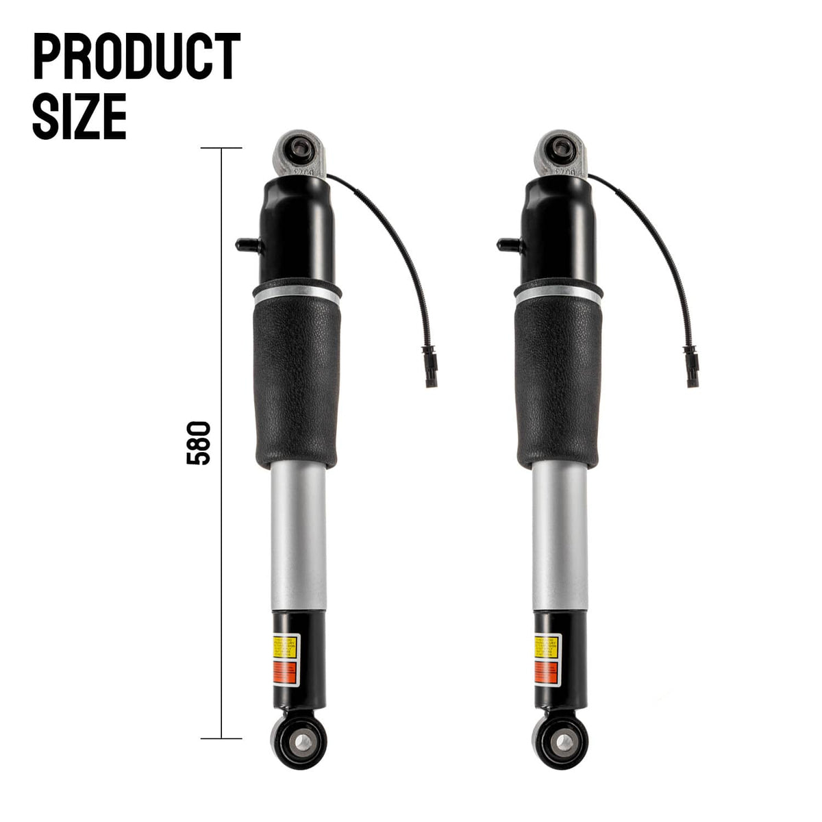 Solidspare 4x Front + Rear Shock Strut Assys Fit for 2014-2019 GMC Sierra 1500
