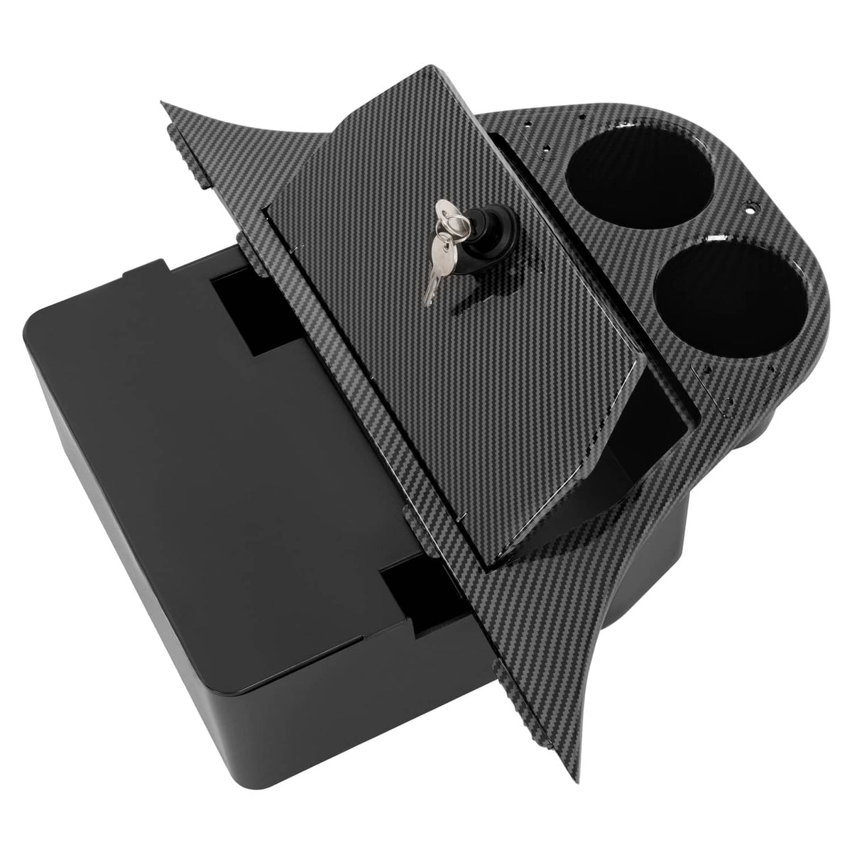 Solidspare Plastic Carbon Fiber Style Golf Carts Dash Compartment For Yamaha Drive