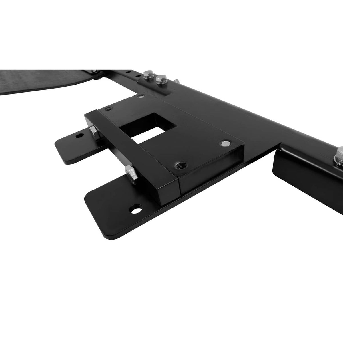 Solid Spare 24x18" Truck Hitch Mount Mud Flap Fit 2" Hitch Receivers Easy to Install Remove