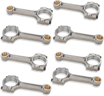 Solidspare 8Pcs Floating Pin Connecting Rod 12577583 For GM 5.3L 6.0L 6.2L LS2 LS3 Gen IV