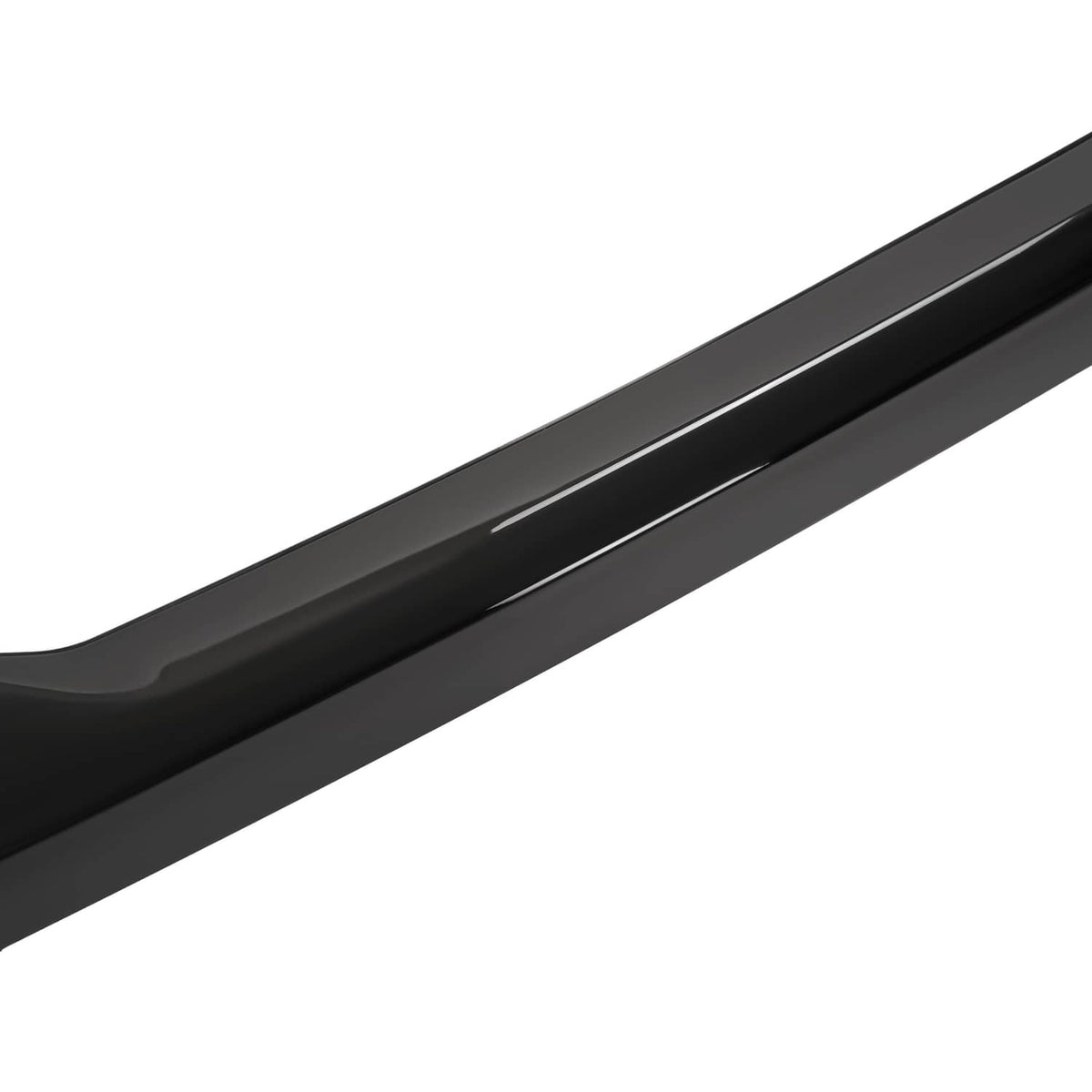 Solid Spare For GMC Yukon / Yukon XL Denali 21-24 Front Upper Hood Molding Trim Gloss Black