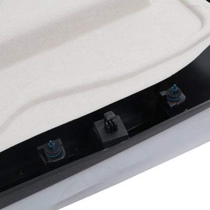 Solidspare Interior Front Door Trim Panel Driver Side 84127285 For GM Ebony 2010-2014 Black