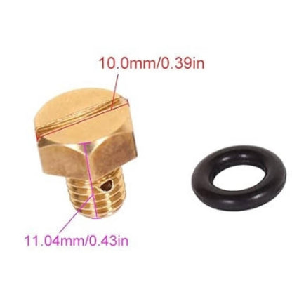 Solid Spare 6H3-14992-00 SCREW DRAIN For Yamaha Outboard 2T 40 50 60 75-90HP C CV40 90 3PCS