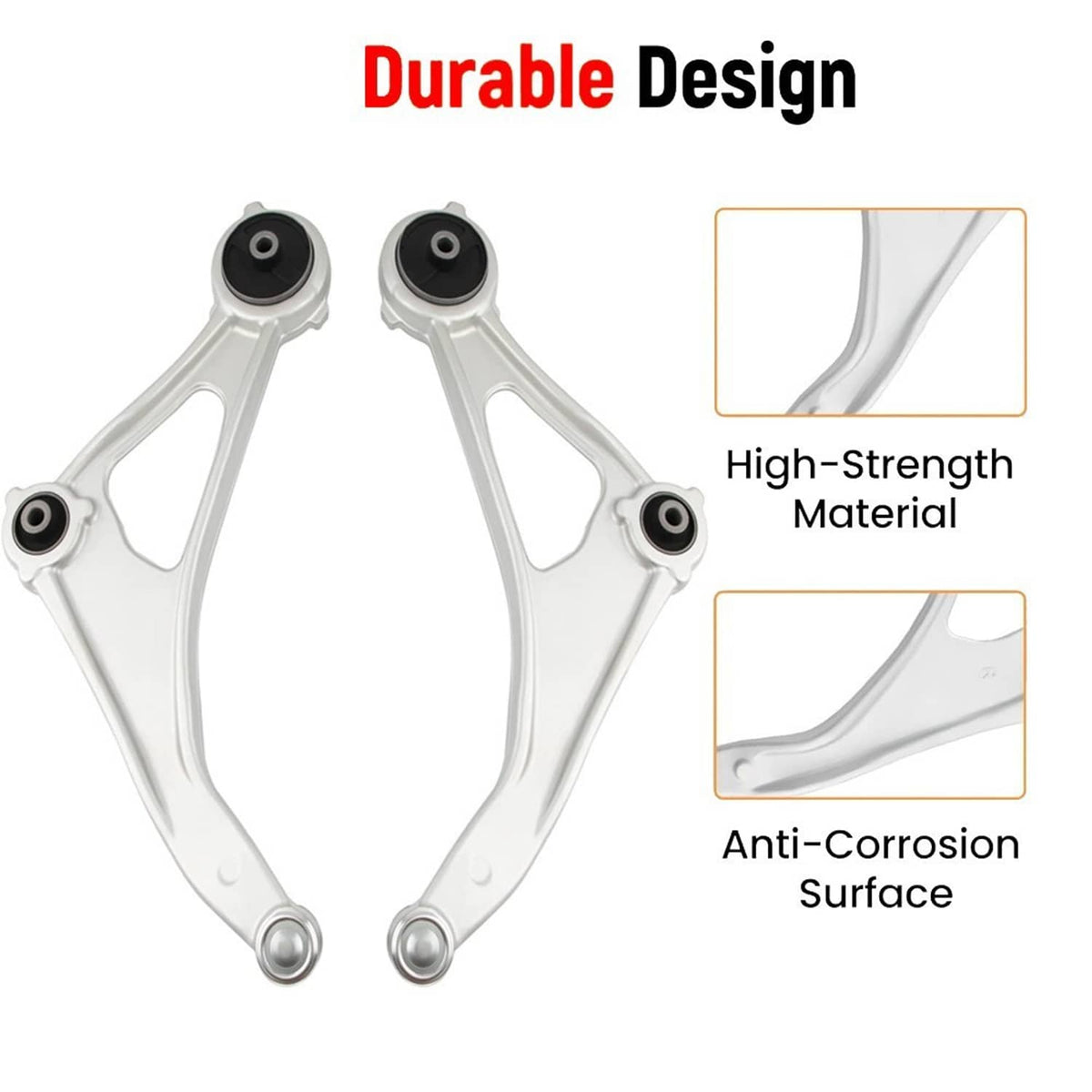 Solidspare Front Lower Control Arm Ball Joint Sway Bars For 2015-2019 Nissan Altima Maxima