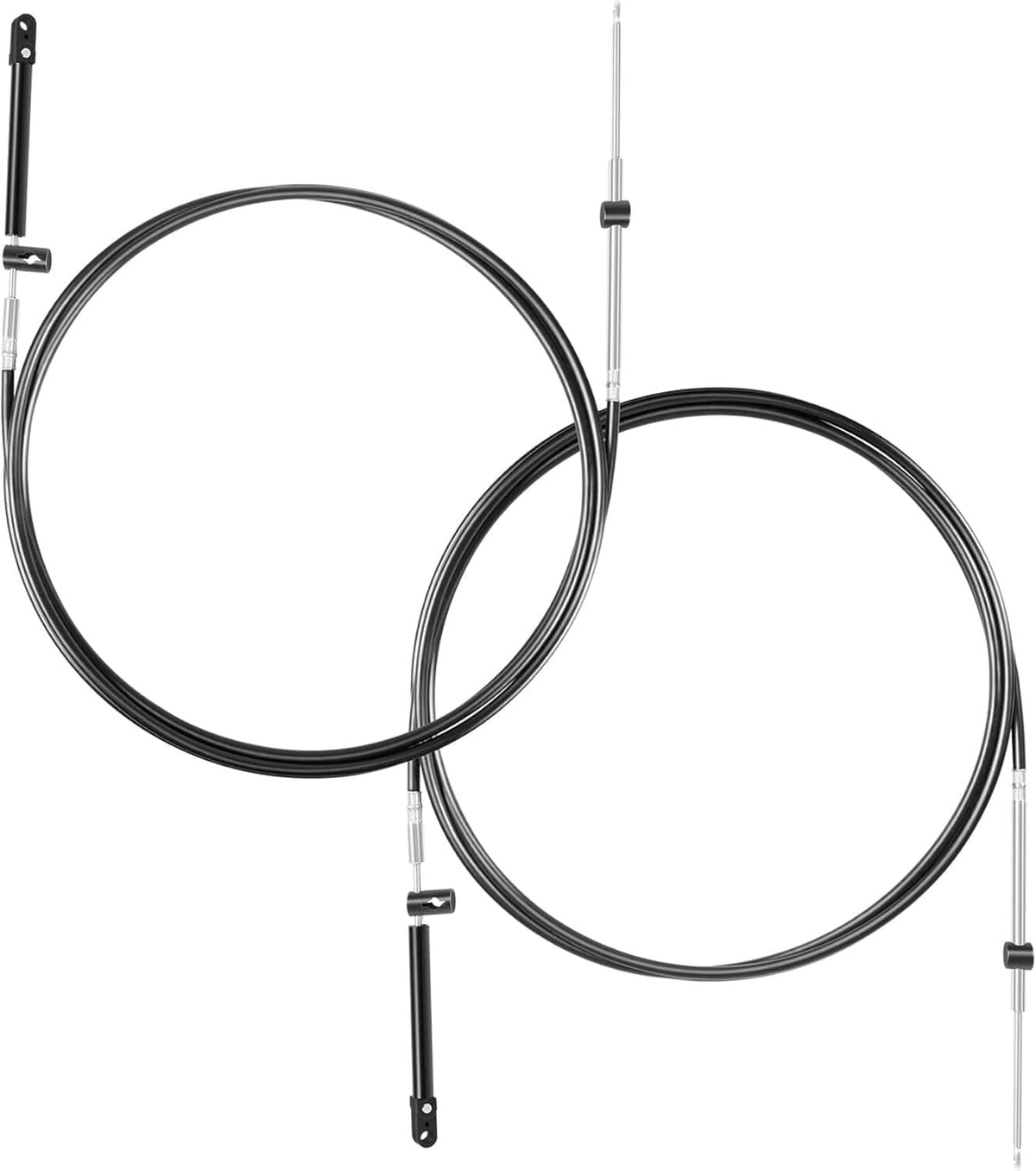 Solid Spare 15ft Gen1 Boat Throttle&Shift Cables for Mercury Outboard 600A Series Controller